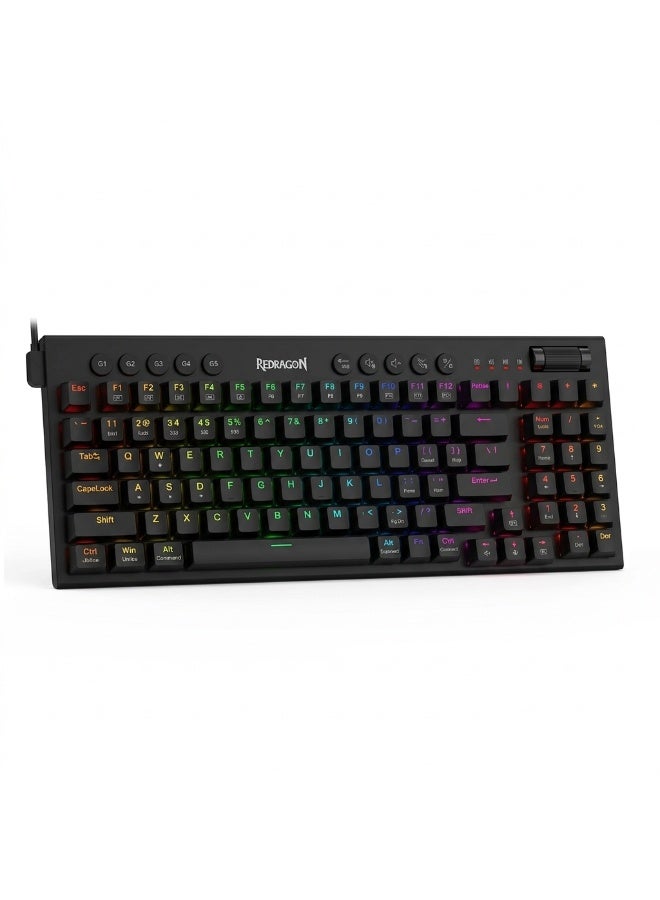 كيبورد جيمنج Redragon K653 SION ميكانيكال Low Profile أسود
