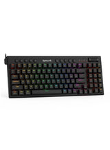 Redragon K653 SION 90% Low Profile Mechanical Gaming Keyboard Red Switches Black