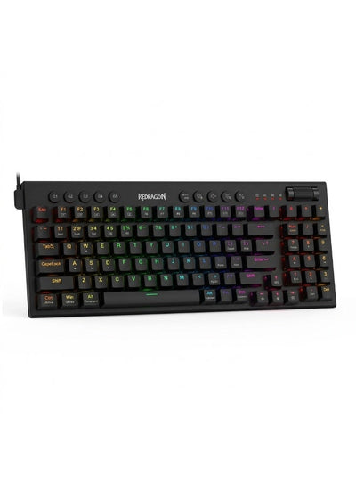 كيبورد جيمنج Redragon K653 SION ميكانيكال Low Profile أسود