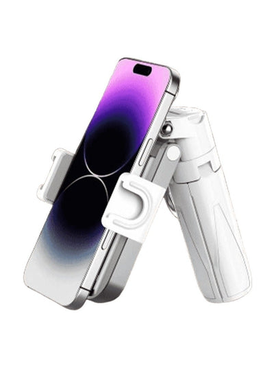 Mini Selfie Stick with Bluetooth Remote, 3 in 1 Portable Tripod, 360° Rotatable Phone Holder, Foldable Lightweight Handl
