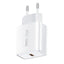 شاحن REMAX RP-U137 PD قوة 25W منفذ Type-C أبيض
