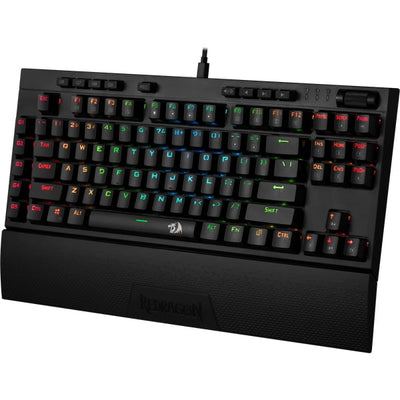 Redragon K588 Broadsword RGB Mechanical Gaming Keyboard, Blue Switches
