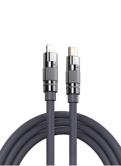 Fast Charging Data Cable 20W ( C to Lightning )-REMAX RC-C053 , C-L Wefon Series 20W Type-C to Lightning - Black