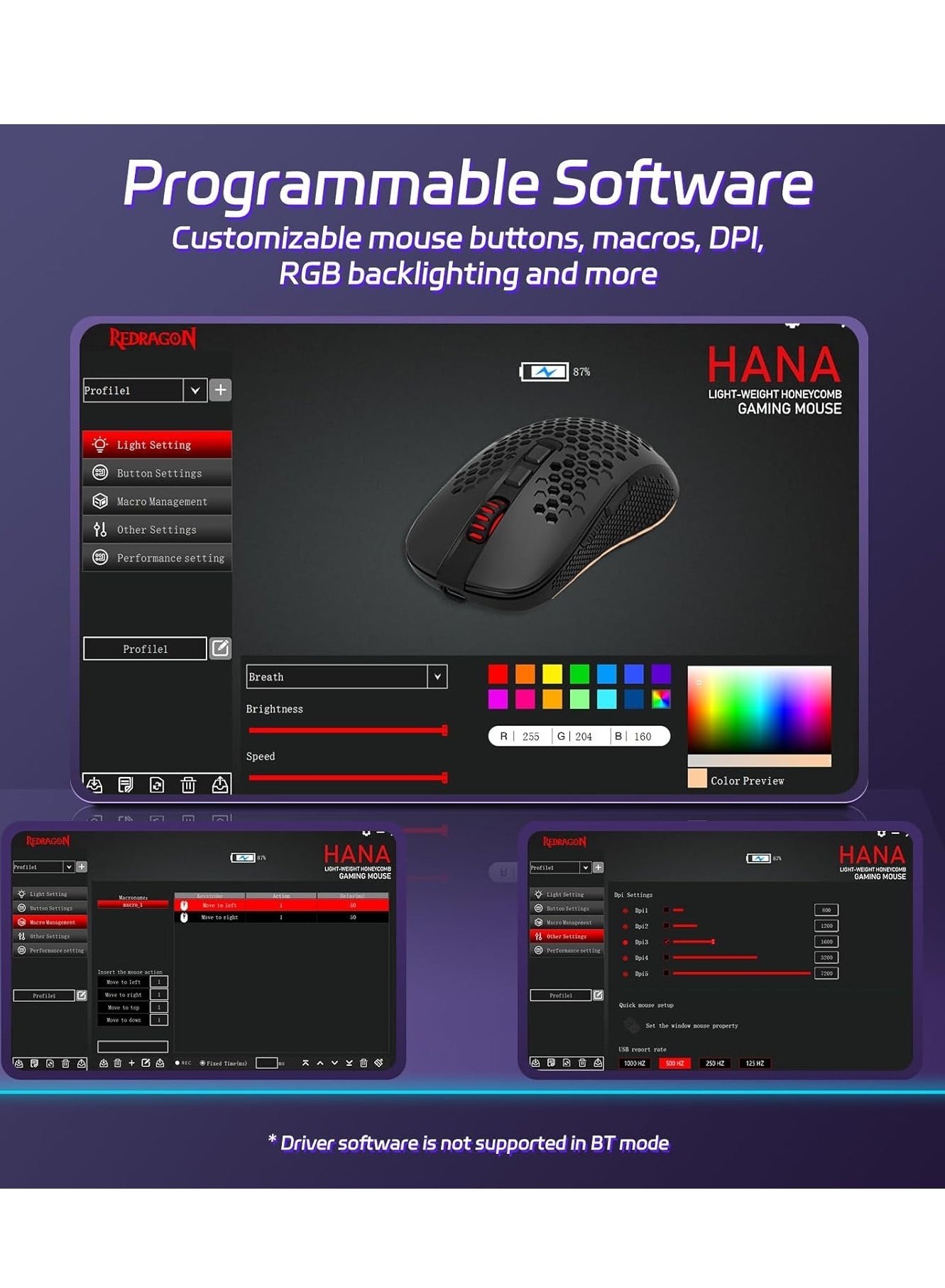 العلبة الخاصة بماوس Redragon M694