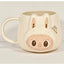Large Capacity Ceramic Coffee Mug with Cartoon Character Design, Cute Ceramic Tea Cup for Hot & Cold Drinks, Milk Mug, L