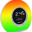 Kisonli Q6B RGB Digital Alarm Clock & Wireless Stereo Audio Speaker - Multi Color