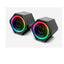 Kisonli Music Speaker For Gaming RGB colorful lights, stereo sound, good quality, can connect pc, laptop, mp3, mp4 , l-6060