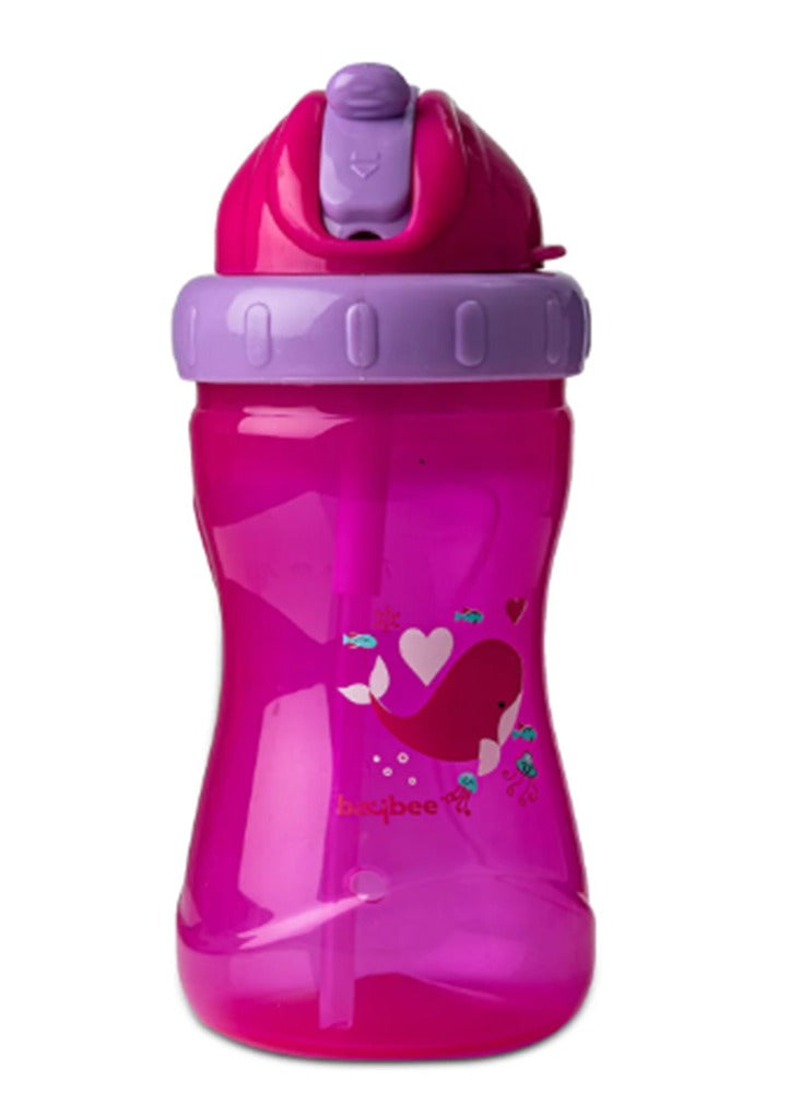 BAYBEE Silicone Baby Bottle for 6 Months to 3 Years Old - 340ml