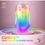 RGB Wired Gaming Mouse with 12800 DPI Optical Sensor, 8 Programmable Macro Buttons, Customizable Software, Ergonomic Lig