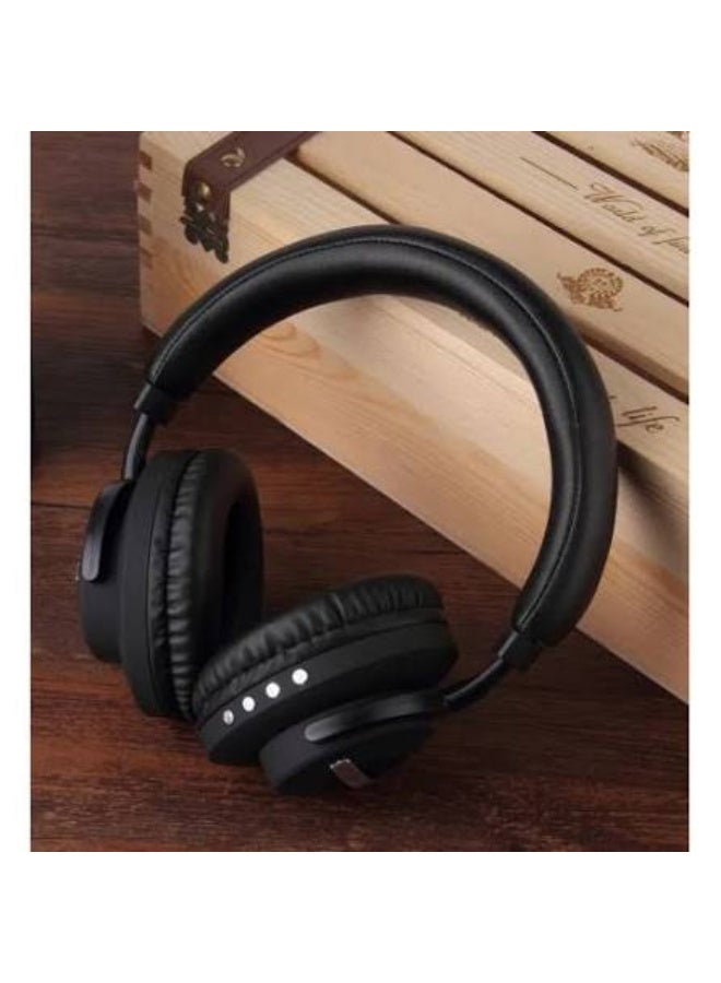 SD-1006 Wireless Bluetooth 5.1 Over-Ear Stereo Headphones with 40mm Dynamic Drivers, TF Card Slot, Built-In Microphone, 