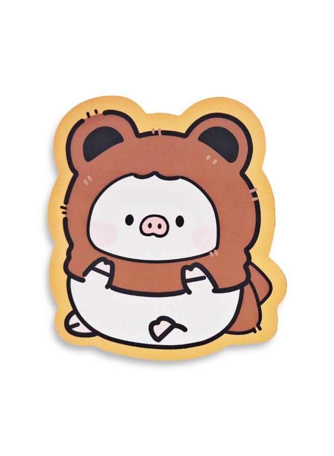 Cute Cartoon Mouse Pad with Bright and Attractive Colors | Fabric Surface with Non-Slip Rubber Base With Smooth Surface 