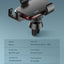 MG10 Universal 360° Rotation Gravity Car Phone Holder , Automatic Tightening & Release, Triangle Power Contraction Desig