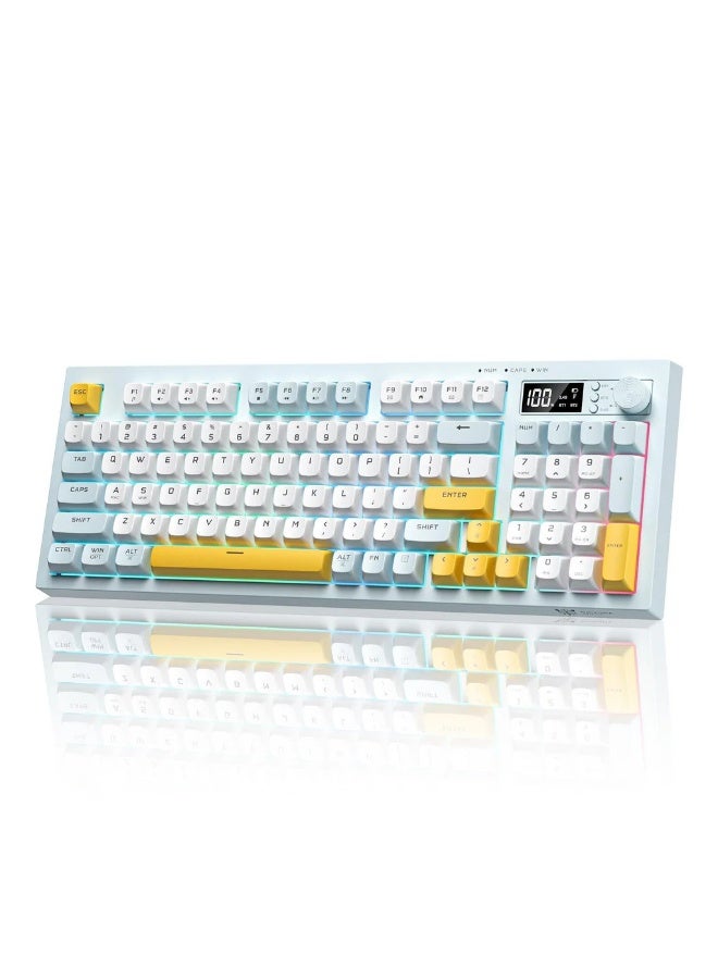G80 94-Keys three modes keuboard with knob and screen
