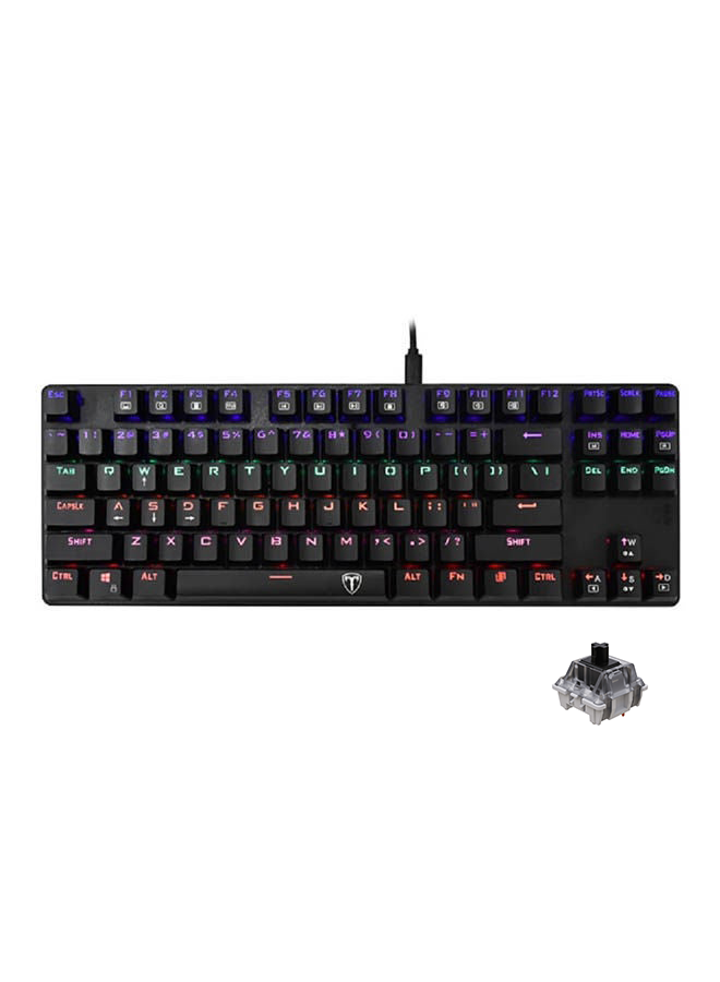 كيبورد جيمنج T-DAGGER TGK313 BORA ميكانيكال مفاتيح سوداء أسود