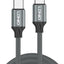 Type-C To Type-C Fast Charging Cable 2M With 100W Power Delivery High-Speed Data Transfer Durable Braided Design For Sma