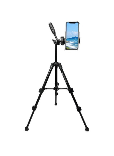 NP3180 1.1m Photography Tripod Outdoor Live Selfie Camera Phone Floor Stand for DSLR Camera