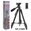 NP-3180S Extendable 360 Rotation Tilt Handle Carbon Fiber Camera Tripod Phone Outdoor Live Selfie Camera Phone Floor , S