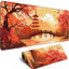 Gaming Mouse Pad Large Desk Pad for Desk Computer Pc Laptop Office Decor, Mouse Keyboard Pad Stitched Edges Non-Slip Rub