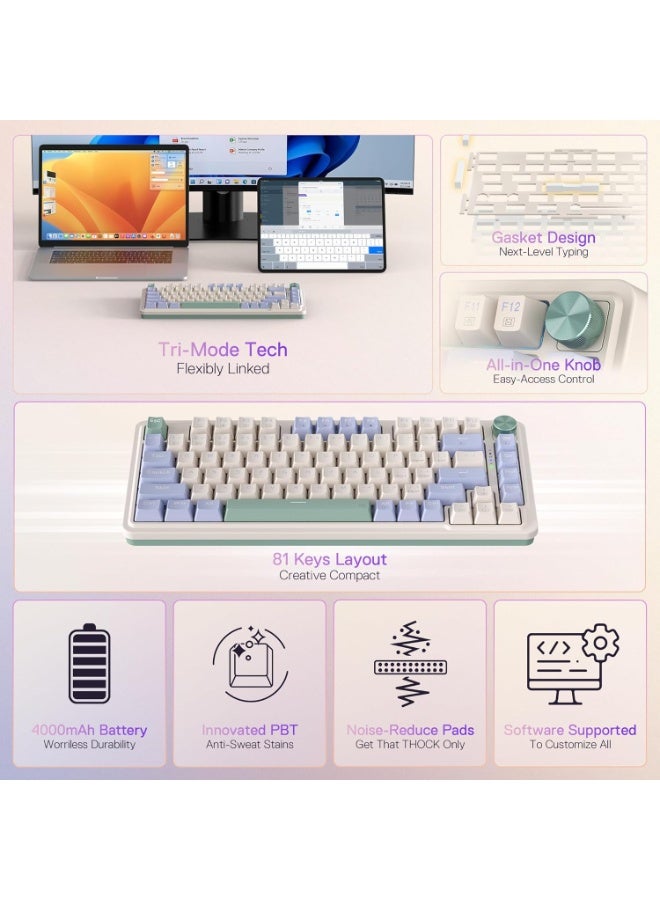 كيبورد ريدراجون K673 بسويتش أحمر مضاء بـ RGB