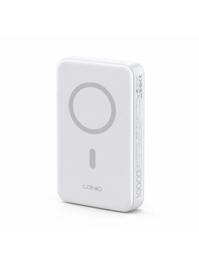 PQ16 10000mAh Magnetic Wireless Power Bank with 15W Wireless Charging, 22.5W Fast Charging Portable Battery Pack, USB-C 