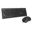 FANTECH KM103 USB Wired Keyboard And Mouse Compo Black
