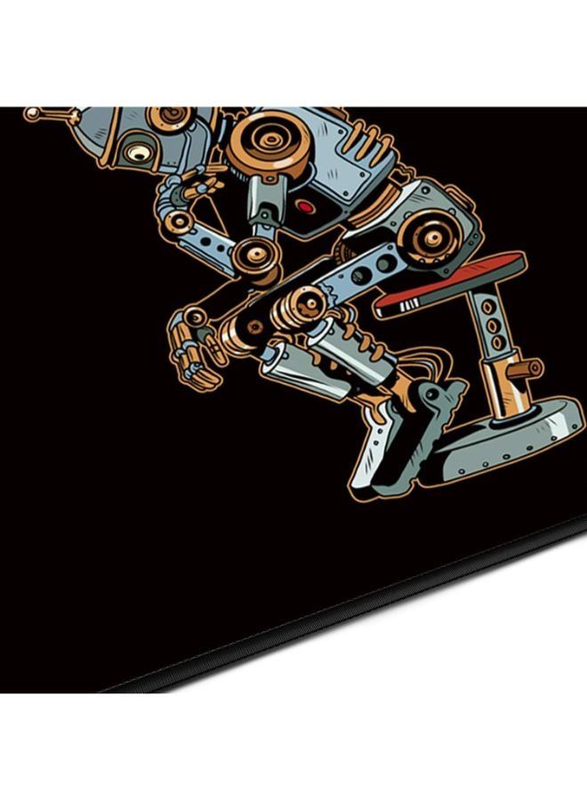 ROBOT Gaming Mouse Pad, Large Extended Keyboard and Mouse Mat for PC, Non Slip Desk Mat | 700× 300×3 mm