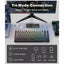 G83 Tri-Mode RGB Mechanical Gaming Keyboard with Bluetooth 5.0, 2.4GHz & Wired USB-C Connectivity, 75% Hot-Swappable Lay