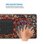 Bohemian Gaming Large Mouse Pad Retro Boho Red Mousepad Large Gaming Mouse Pad Laptop Keyboard Mat Non-Slip Rubber Base 