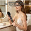 SK-15052 6-in-1 Digital Hair Dryer & Styler – 1600W, Up to 110,000 RPM, 6 Interchangeable Attachments, 2 Curling Irons &