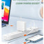 Power Strip with USB Charge Ports, SC5319, Universal Travel Adapter, 2M Extension Cord, Power Socket Plug Adapter