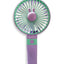 Portable Mini Fan USB Rechargeable Cute 5000MAH Small Electric Fan For School With Phone Holder , SQ2195 Purple