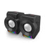 سبيكر REDRAGON GS514 KAGE RGB ستيريو 2.0 USB منفذ 3.5mm أسود