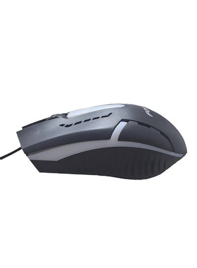 Forev Mouse (RGB) for computer and laptop in the office and for personal use, model FV-156 / 800 DPI , supports Windows 7-8-8.1-10 or later / Mac OS X 10 or later / Available PS/2 port or USB port