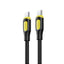 Fast Charging Cable RC-C111 Ruinay Series 60W , Type-C to Type-C Cable , 1M Durable TPE Material, Anti Tangle Design, 48