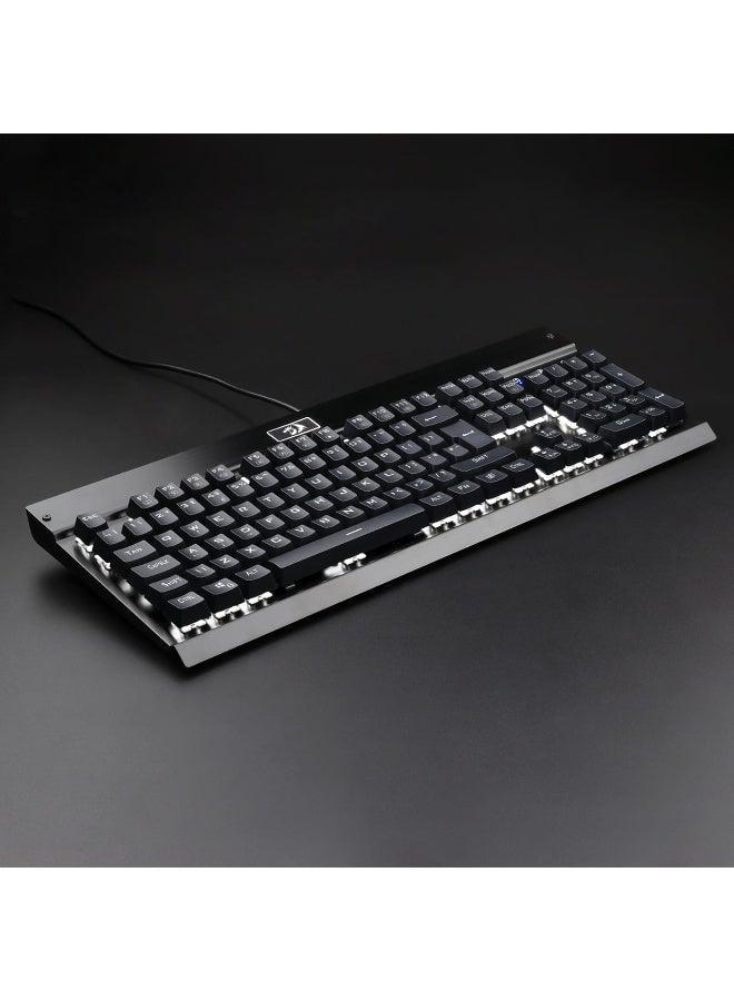 كيبورد جيمنج Redragon KG010-KN-UK ميكانيكال بمفاتيح بنية أسود