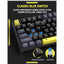 G52 RGB Wired Mechanical Gaming Keyboard with 82 Keys,