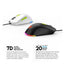 Fantech Mouse VX6 Black Gaming Optical Sensor , Up to 60 IPS / 20G Acceleration