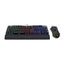 K555RGB-BA Gaming Keyboard & Mouse Combo – RGB Backlit Mechanical Keyboard with Macro & Multimedia Keys, Full Anti-Ghost