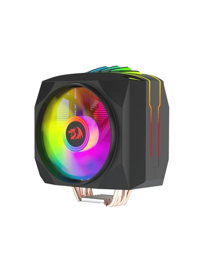مبرد معالج Redragon CC-2199 BALDER هوائي بإضاءة ARGB أسود
