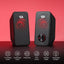 Redragon GS500 Stentor PC Speakers 2.0 Stereo Red LED Black