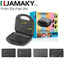 JAMAKY Italy Sandwich Maker 1500 Watt with Italian technology - with 4-Piece Fixed Grill, JMK2012 Powerful Heater for Quick Setting, Beautifully Designed, Easy to Use and Powerful Heater