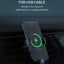 MG10 Universal 360° Rotation Gravity Car Phone Holder , Automatic Tightening & Release, Triangle Power Contraction Desig
