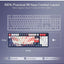 K686AK PRO 98 Keys Wireless Gasket RGB Gaming Keyboard, 3 Mode Anime Mechanical Keyboard w/Hot Swap Socket, Dedicated Kn