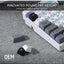K656 Pro 3-Mood Mechanical Gaming Keyboard – Triple-Mode Connectivity (Bluetooth 3.0/5.0, 2.4GHz & USB-C Wired), 100-Key