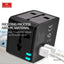 شاحن حائط Earldom ES-LC18 قوة 1500W مخرجين USB-A أسود