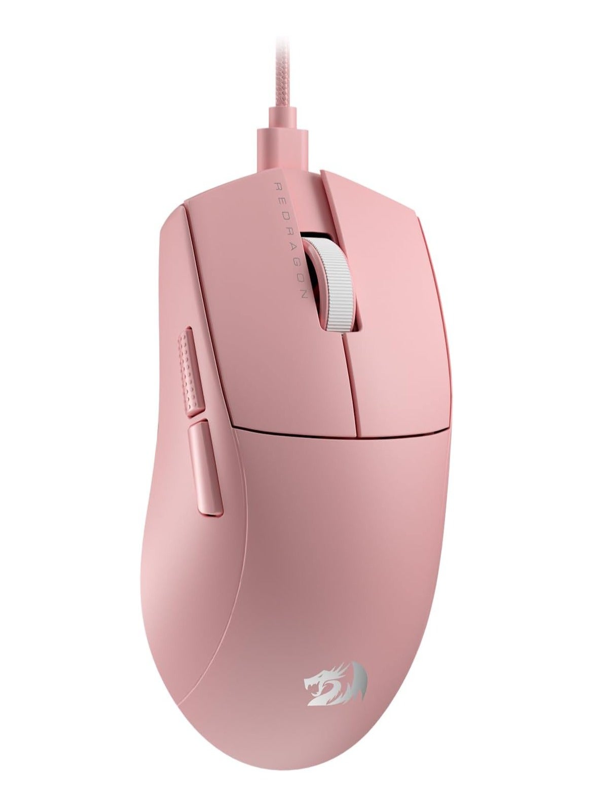 K1NG M724 Wired Gaming Mouse, 42G Ultra-Light 12,400 Max DPI Optical Gaming Mouse with 5 Programmable Buttons, Ergonomic