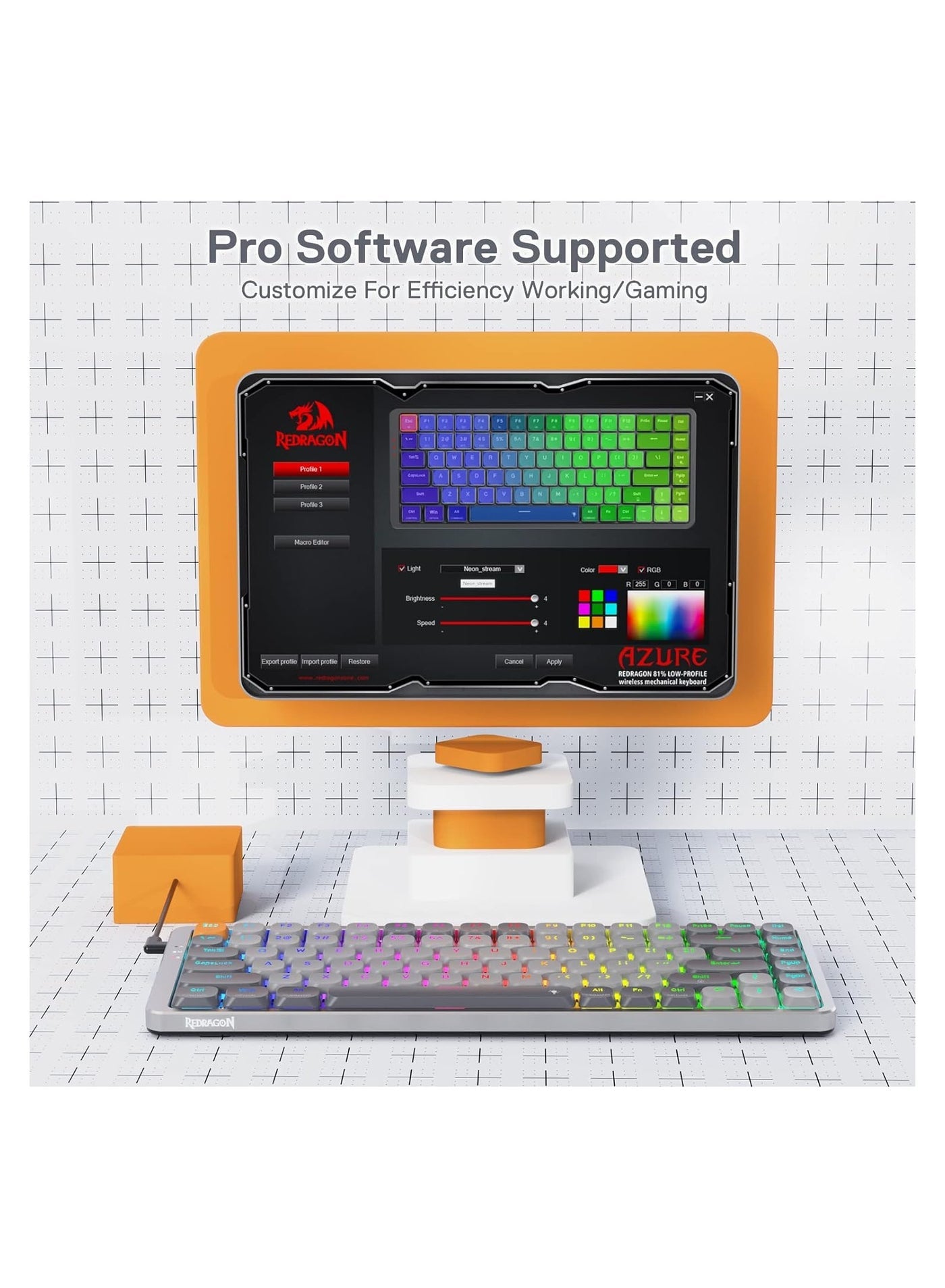 سويتشات Redragon K652 ميكانيكال صورة 9