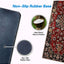 Bohemian Gaming Large Mouse Pad Retro Boho Red Mousepad Large Gaming Mouse Pad Laptop Keyboard Mat Non-Slip Rubber Base 