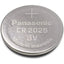 Panasonic cr2025 5-Piece Lithium Coin Cell Set Silver