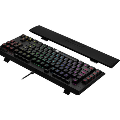 Redragon K588 Broadsword RGB Mechanical Gaming Keyboard, Blue Switches